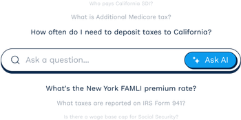 Symmetry Guides pairs verified tax rates with filing protocols and AI-powered search for payroll tax compliance.