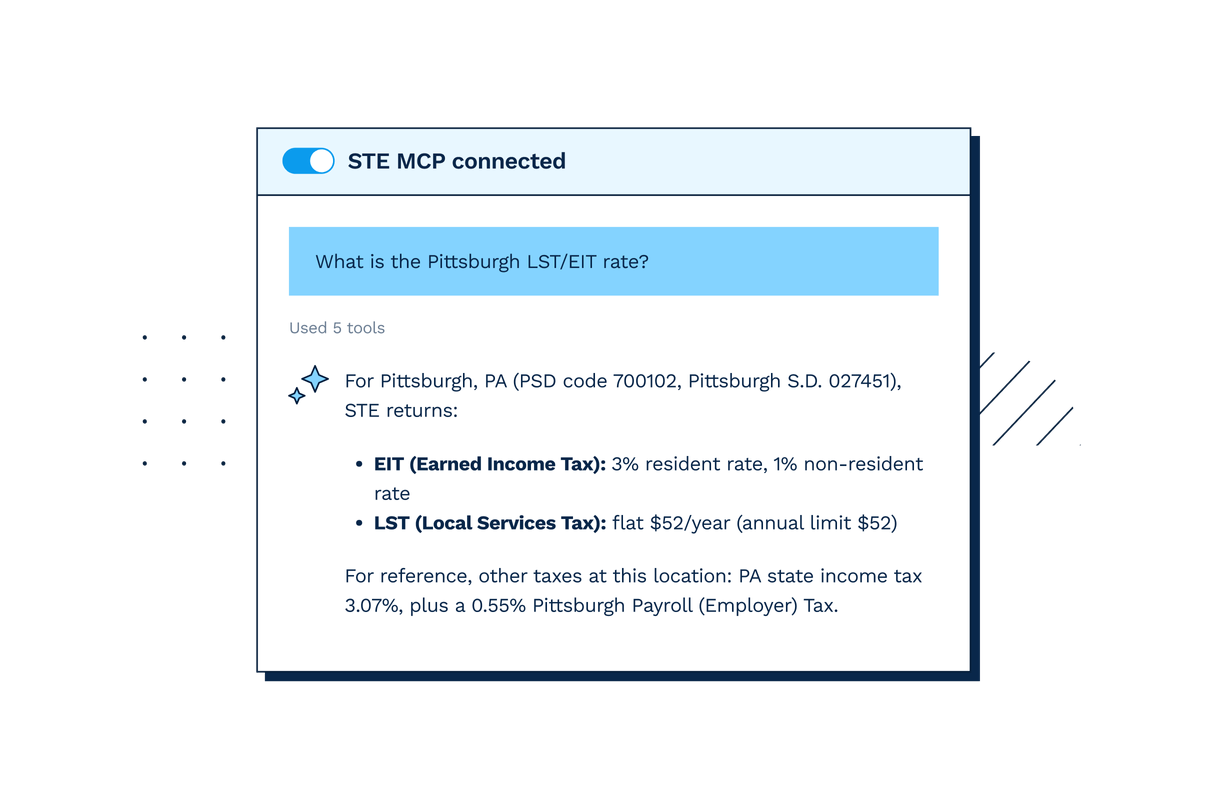 Validate a rate or jurisdiction change before it hits production.