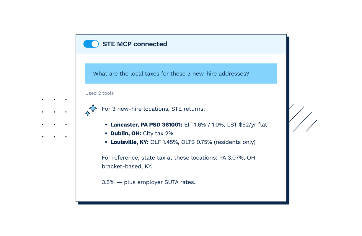 Sanity-check a multi-state setup during new-hire onboarding.