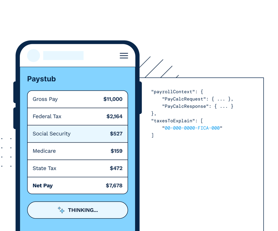 Trigger an automated request via API or submit a query through the interactive chat portal to identify the specific tax rules applied.